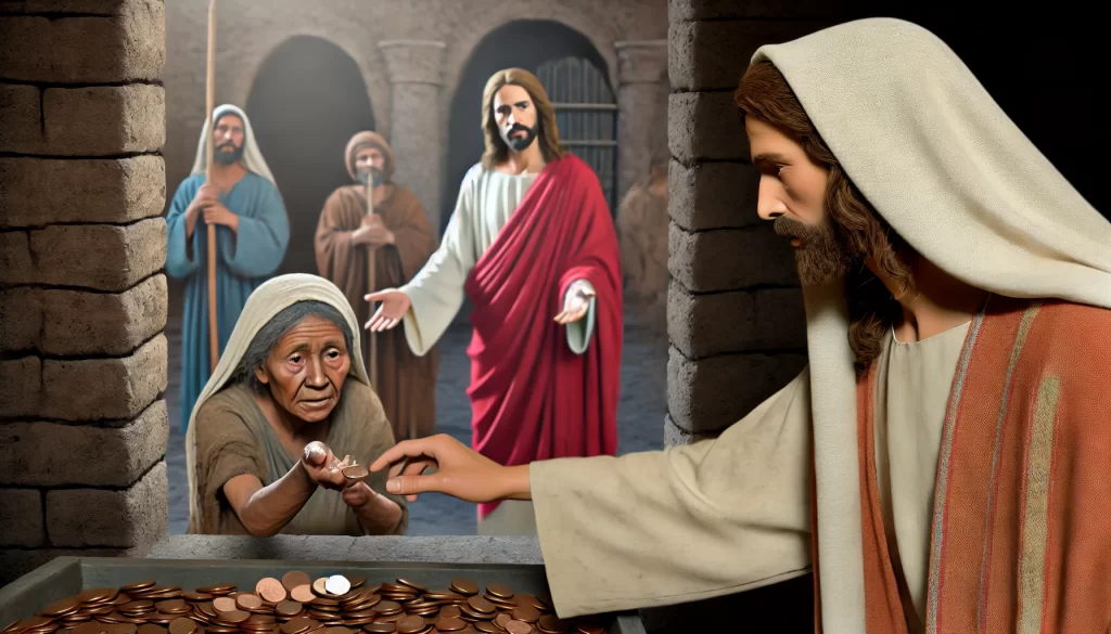 Jesus About Giving Money